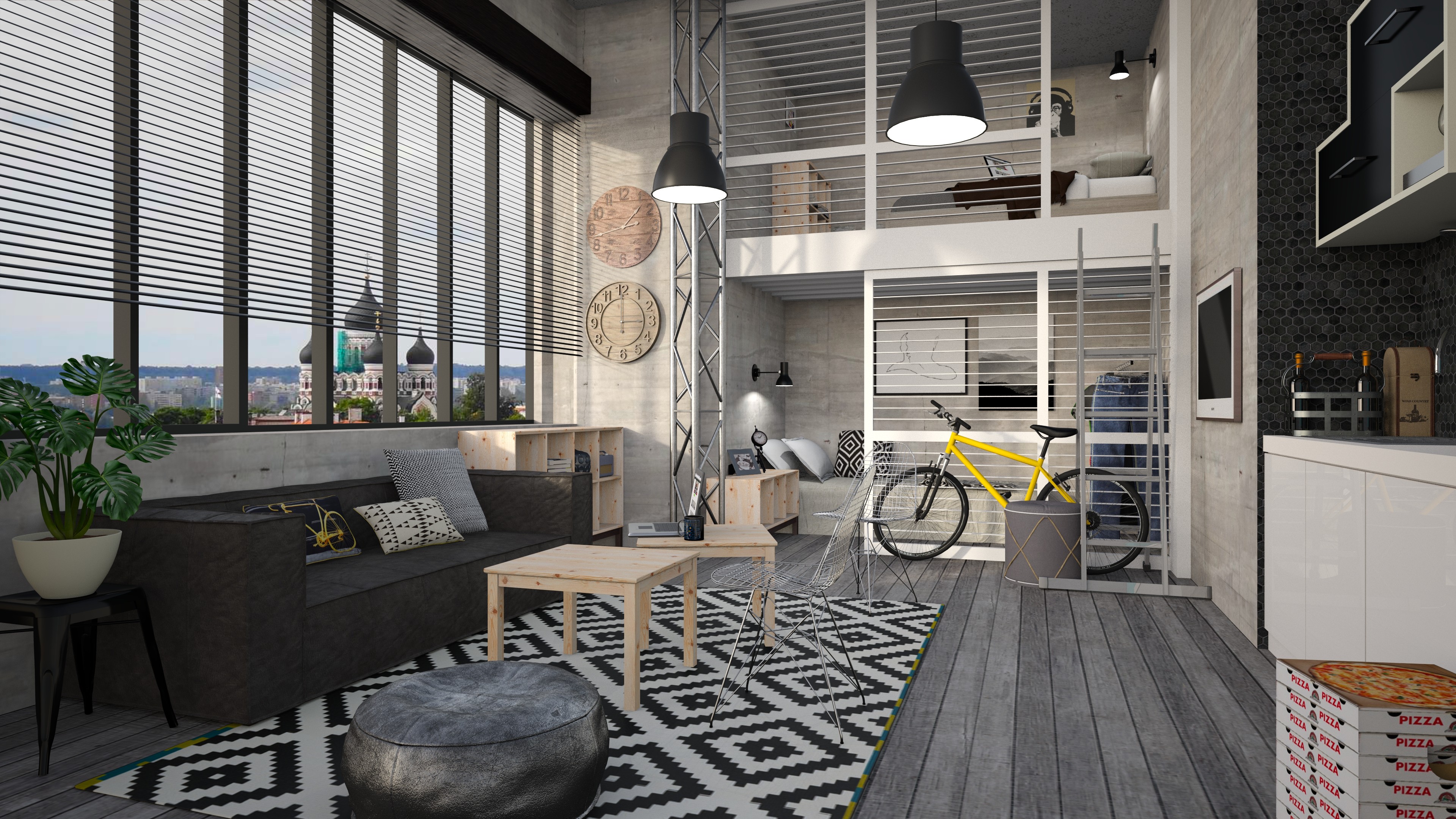 68m2 loft