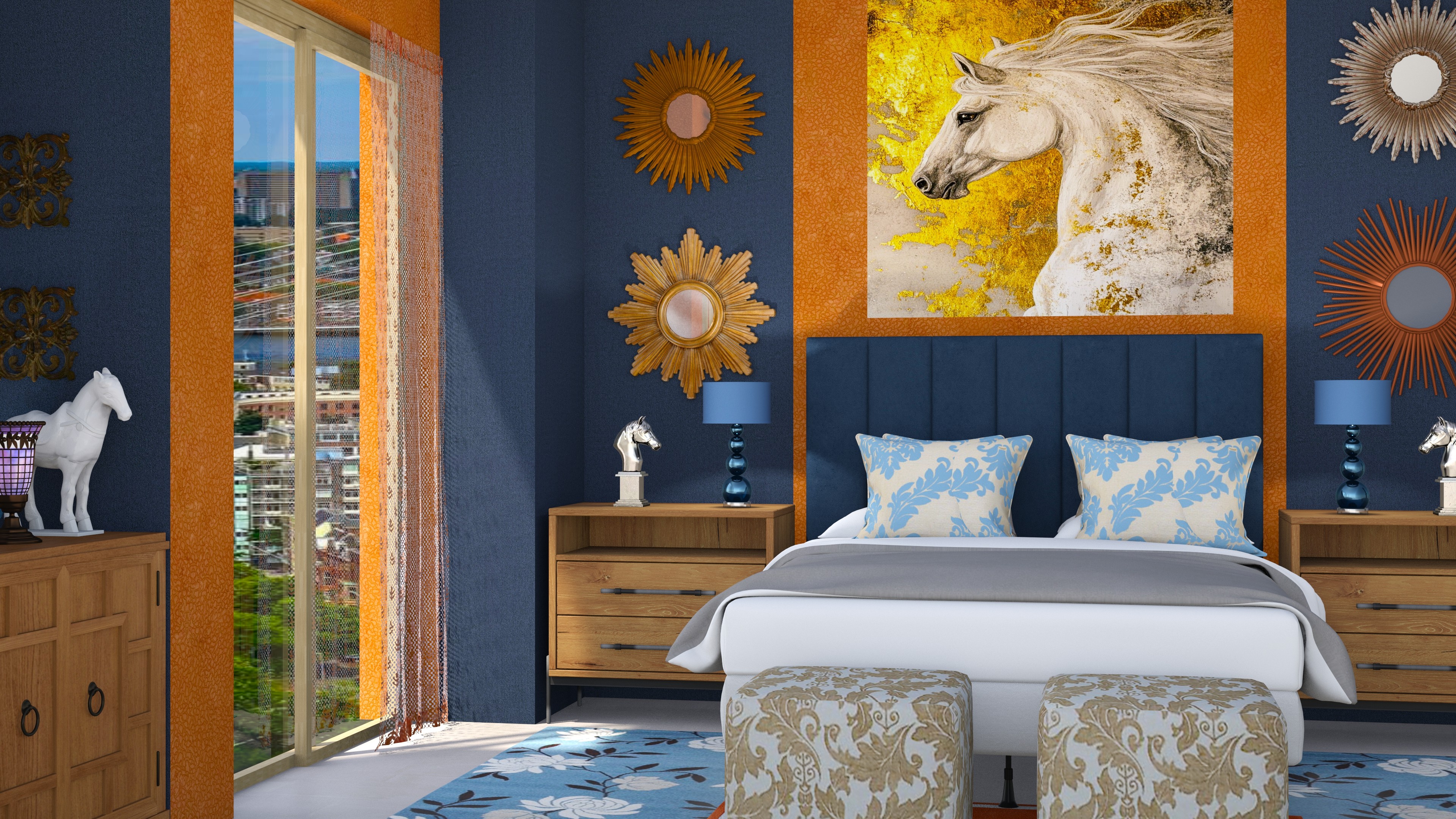 maximalist colect bderoom