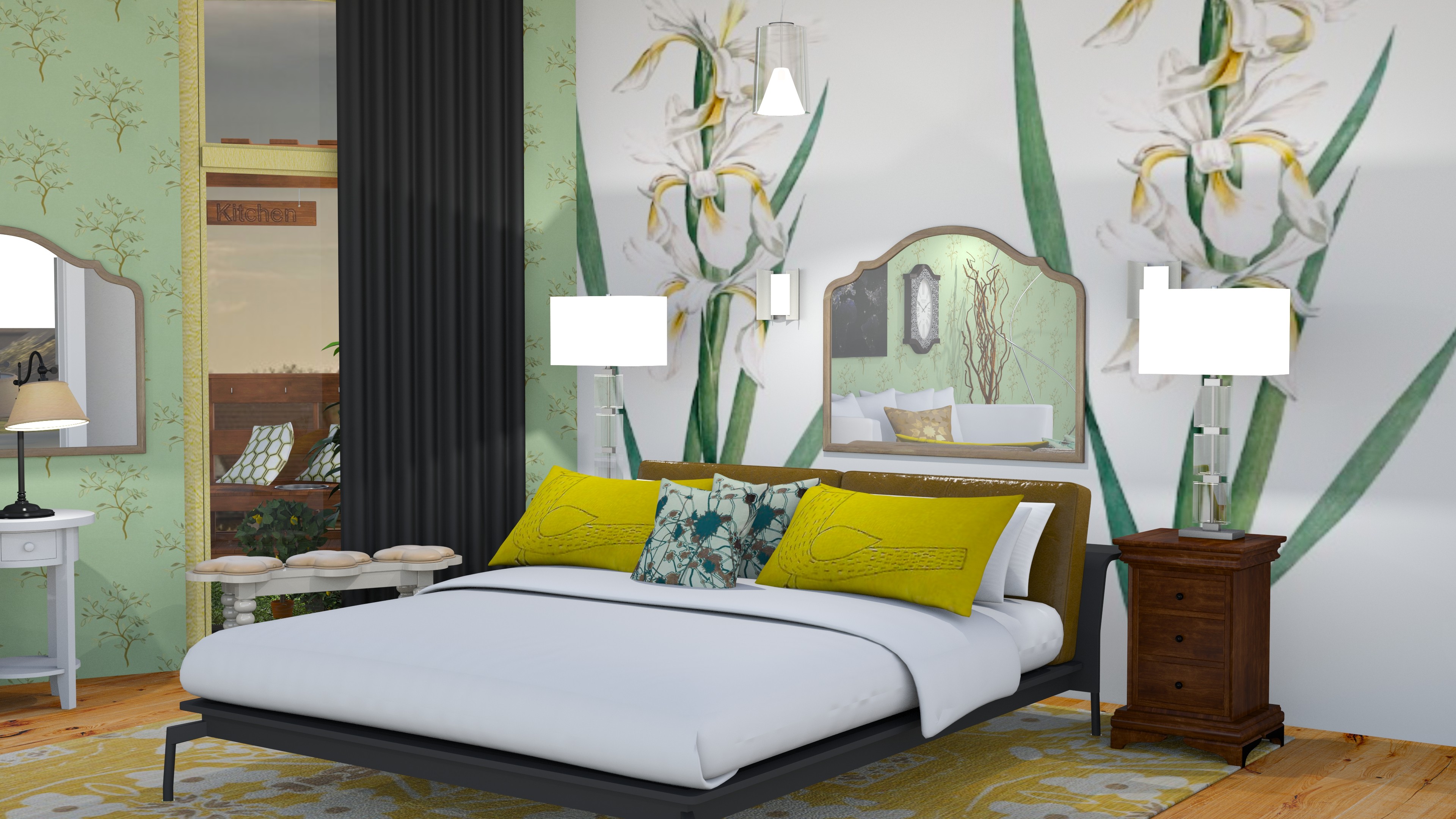 Green and Yellow