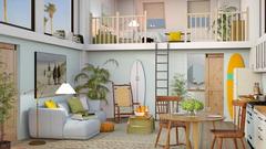 sandy shores - Modern - Living room  - by fibulas aeneas