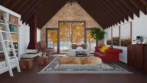 Barn Hostel Commonroom - Living room  - by martinabb