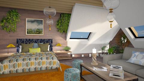  Sloping ceiling bedroom - Bedroom  - by milyca8