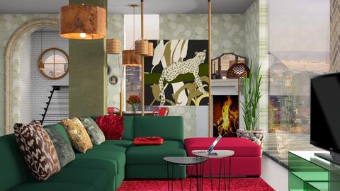 Cosy modular sofa - Living room  - by Mormbly 