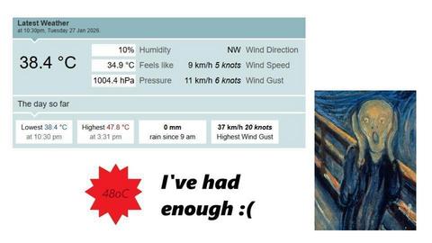 Aussie Weather Forecast  - by MsEclectic