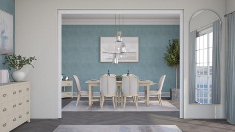 fine dining  - Modern - Dining room  - by hannahglass