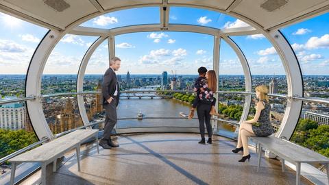 London Eye Pod - by Ally Carmody
