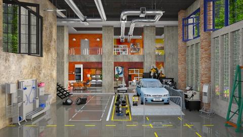 Mechanic workshop  - by Ida Dzanovic