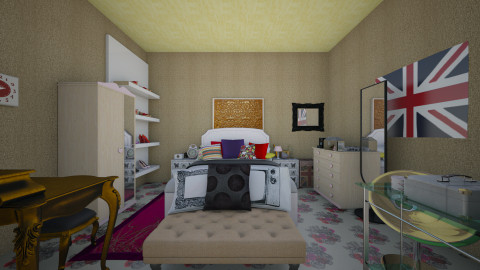 linkas - Vintage - Bedroom  - by Morena Bracamonte