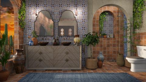 Mexican bath - by AndreaLivingStyle