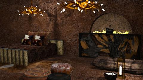 Cave - Bedroom  - by MsEclectic