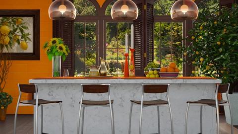 Citrus Kitchen II - by Ally Carmody