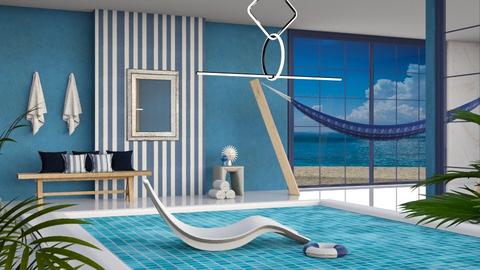 Striped Pool - by MsEclectic
