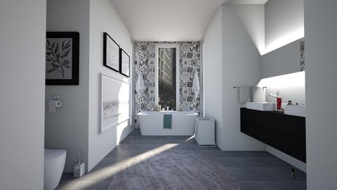 BAW - Modern - Bathroom  - by deleted_1654277923_Agamanta