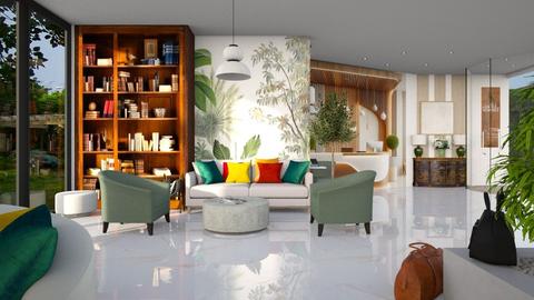 colorful lobby - by Lo89