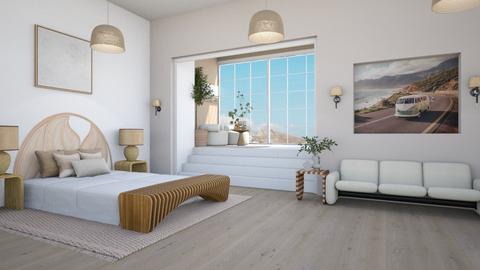 brown and white  - Bedroom  - by B E A T I E  08 