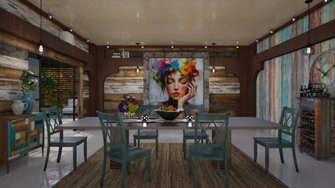 Modern rustic farmhouse  - by Ida Dzanovic