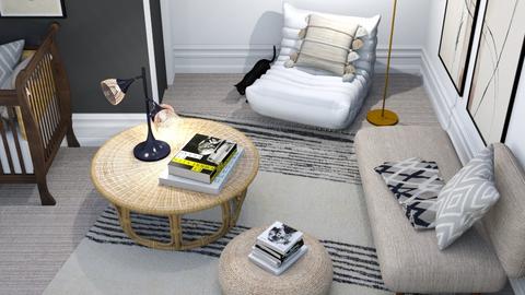 K a i - Modern - Bedroom  - by GoldGratefulPiggy