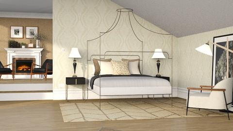 Slim Bedroom - Bedroom  - by emy lova 