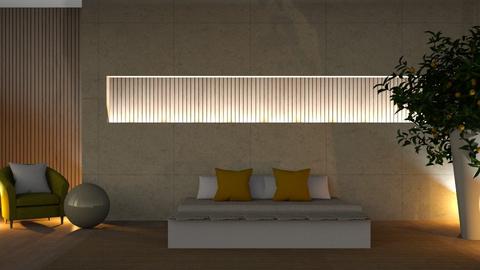 Japanese Inspired Minimal - Bedroom  - by Ally Carmody