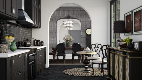Moulin Noir - Kitchen  - by gretaponte