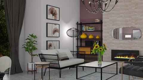 Slim living - Living room  - by Mormbly 