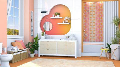 Sweet as Peaches - Bathroom  - by SpaceCase