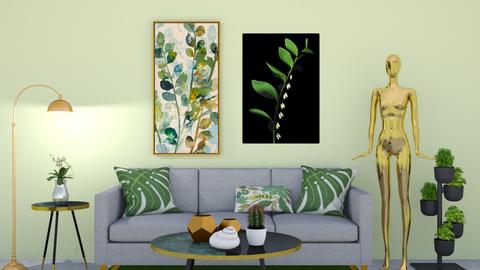 green life  - Modern - Living room  - by RimaNina