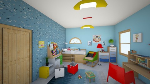 Cute Kids room - Classic - Kids room  - by weny