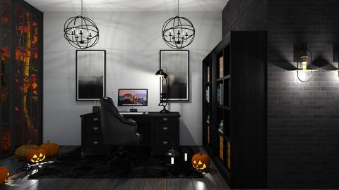 Helloween work time - Office  - by Mrck_designer