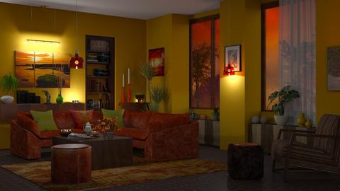 Layered Lighting Living - Living room  - by milyca8