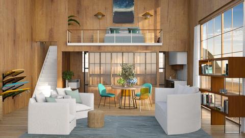 beach condo - Living room  - by Ariadne491
