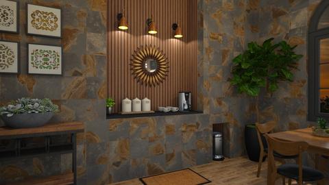 Industrial Coffee Bar - by Rubyrose1963