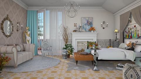 Master bedroom - Modern - Office  - by barnigondi