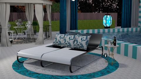 Striped Pool Design  - by Lindy_Designs