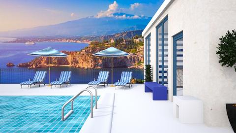 Striped pool design II - by kmowsley