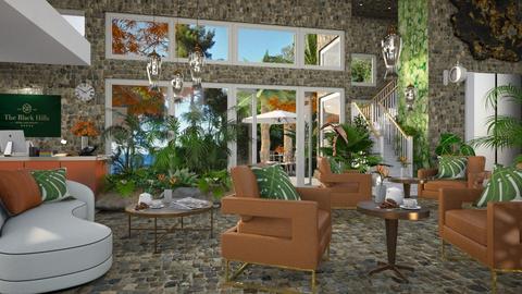 Palm Lobby - by AndreaLivingStyle