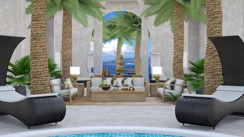Palm Lobby Retreat - by matina1976
