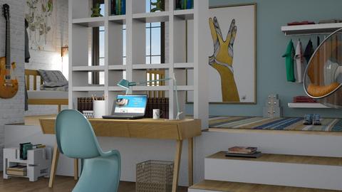 teenage corner - Bedroom  - by AnVie