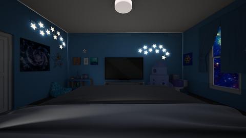Blues  - Bedroom  - by papinimartini