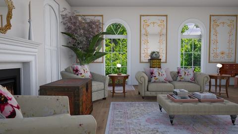 Manor redecorating cream - Living room  - by Bailey0107