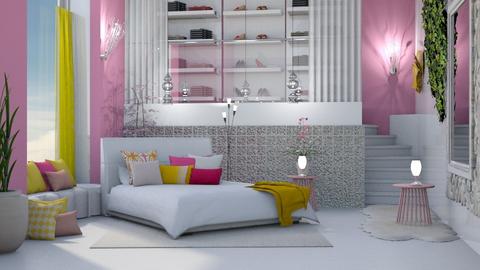 Colourful Cushions  - Bedroom  - by Lindy_Designs