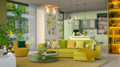 Yellow Green Studio - by BibiMarton