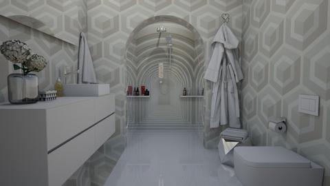 Opt art  - Bathroom  - by Thrud45