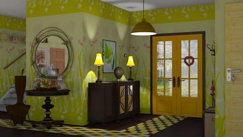 Easter hallway - by nat mi
