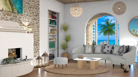 Beach - Living room  - by milyca8