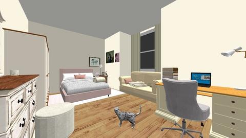 My room - Minimal - Bedroom  - by Clelia04