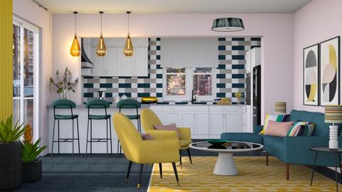 Tourmaline - Living room  - by gretaponte