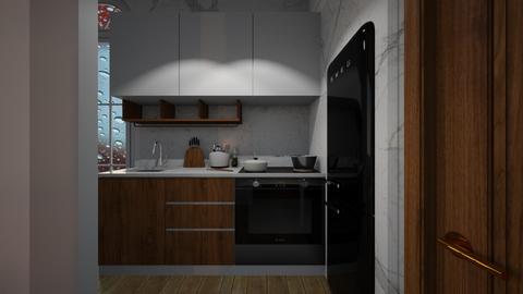 Casa215Kitchen - Modern - Kitchen  - by nickynunes