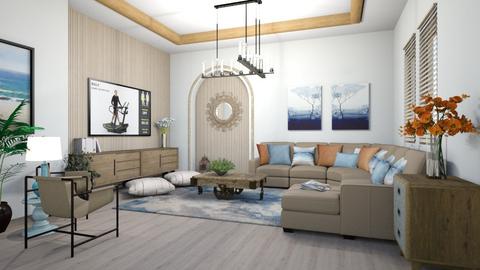Slim Living - Living room  - by matina1976