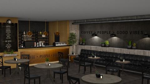 Industrial Coffee Bar - by nat mi